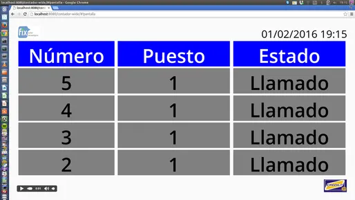 Administrador de Turnos Screenshot