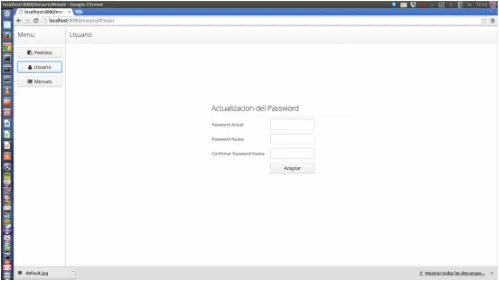 Administrador Mesero Screenshot